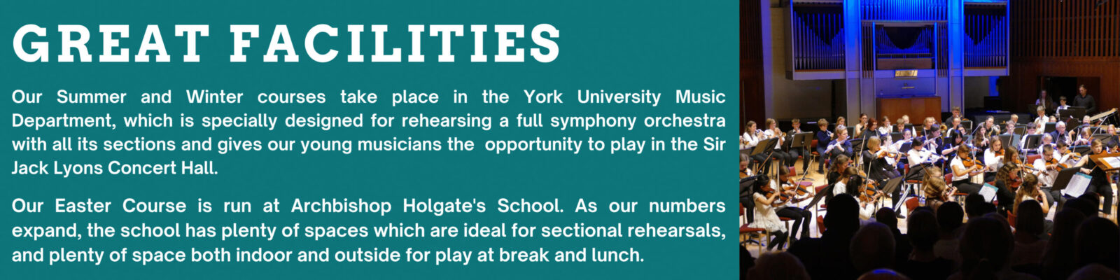 Information our facilities